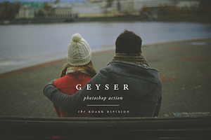 "Geyser" Moody Photoshop Action