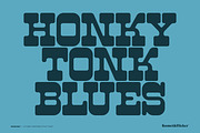 BONZANA - A Funky Western Style Font, a Slab Serif Font by Komet & Flicker (Thumbnail 4 of 12)