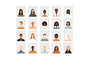 40 people avatars, a Person Illustration by Stafeeva (Thumbnail 2 of 3)