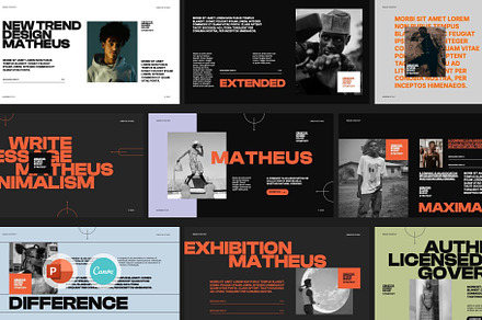 Matheus - Bundle 2 In 1 Presentation, a Presentation Template by Creatorism