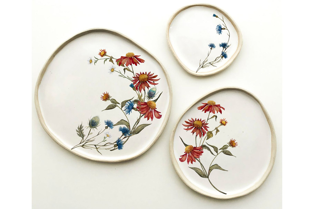Summer Meadow Whispers Pattern, a Pattern Graphic by MouseGrey (Photo 3 of 10)