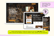 Carpentry Squarespace Template, a Websites & App Template by Template Twist Shop (Thumbnail 6 of 10)