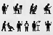 Dentist Silhouette SVG, a Healthcare Illustration by newminddesign (Thumbnail 1 of 3)