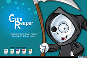 Grim Reaper Mascot, a Graphic by DesignWolf (Thumbnail 1 of 2)