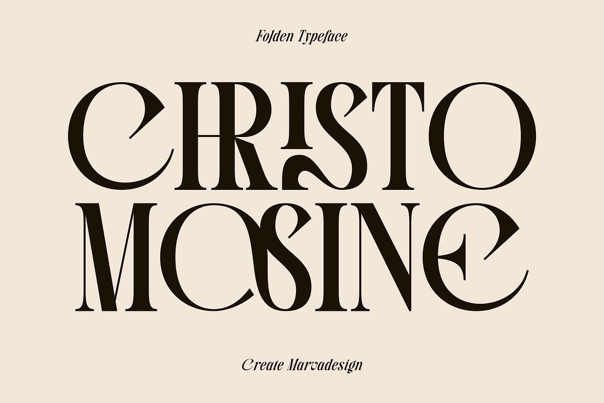 Folden - Serif Display Font, a Serif Font by Marvadesign (Photo 9 of 11)