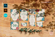 Rose and Lily Wedding Invitation Set, an Invitation Template by Millusti (Thumbnail 6 of 6)