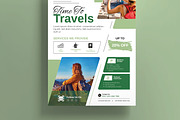 Travel Flyer Template, a Flyer Template by MightyDesign (Thumbnail 3 of 8)