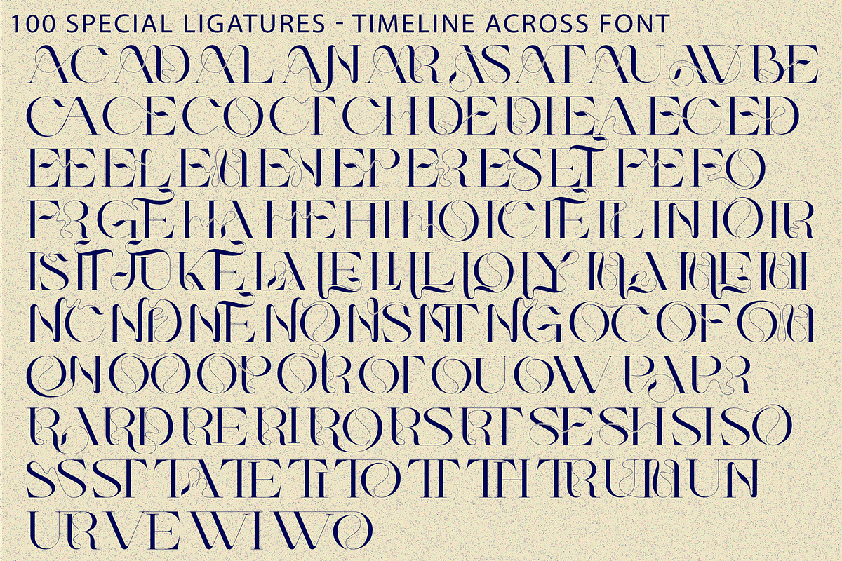 TIMELINE ACROSS - LUXURY FONT, a Serif Font by 177Studio (Photo 8 of 8)