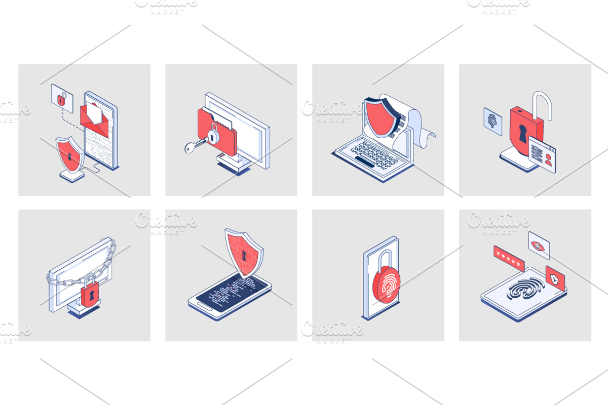 240 Isometric Icons, an Icon by alexdndz (Photo 10 of 31)