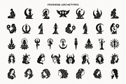 Mystical symbol illustration set, an Object Graphic by NatalieArtShop (Thumbnail 4 of 17)