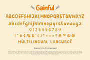 Gainful, a Script Font by yumnatype (Thumbnail 10 of 10)