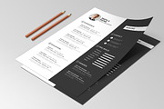 CLEAN RESUME 2, a Resume Template by graphicbox (Thumbnail 2 of 5)