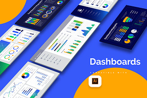 Dashboard Illustrator Infographics