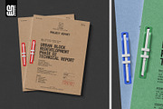 Plastic File Fastener Report Mockup, a Books & Magazine Mockup by SD Mockup (Thumbnail 3 of 4)