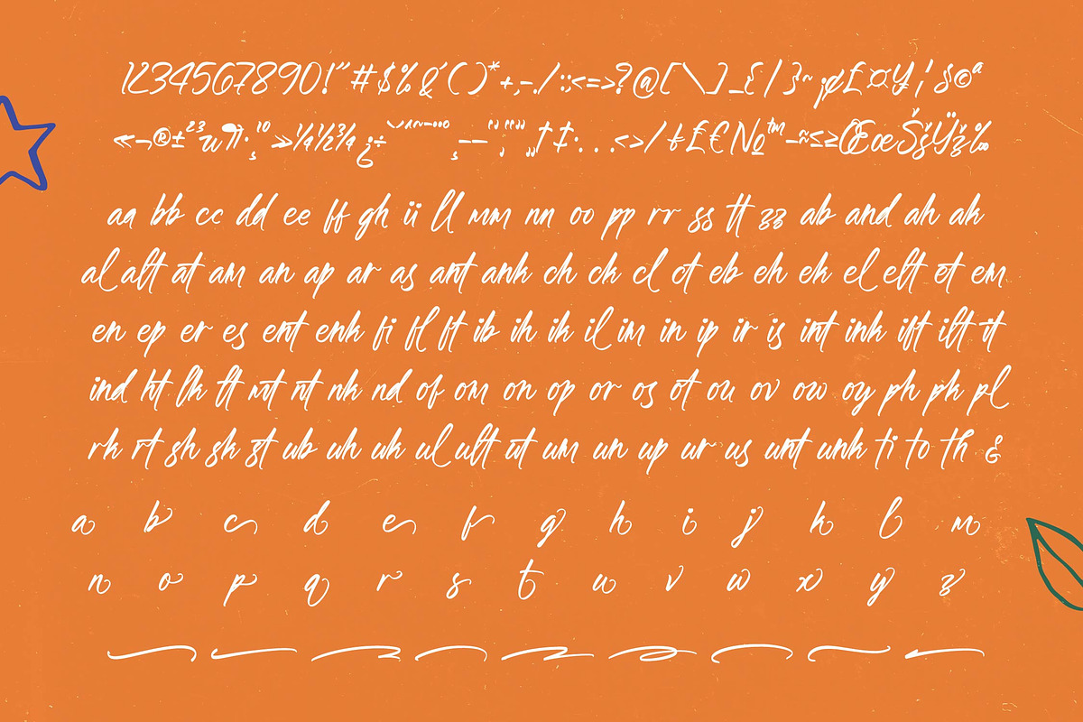 Danishy Aesthetic Handwritten Font, a Script Font by stylishtype.co (Photo 17 of 20)
