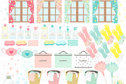 Cleaning, Household Chores, an Illustration by Mia's Graphic Design (Thumbnail 5 of 9)
