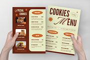 Cookies Menu, a Flyer Template by Annora Studio (Thumbnail 3 of 6)