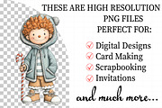 Holiday Kids Clipart Bundle, an Illustration by Daily.Designs (Thumbnail 2 of 5)