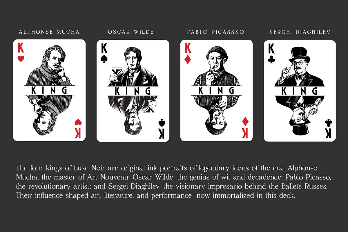 Art Deco Playing Cards Biz in a Box, a Branding & Logo Template by vatesdesign (Photo 3 of 10)