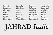 Jahrad Serif typeface, a Serif Font by The Gelato Type (Thumbnail 2 of 11)