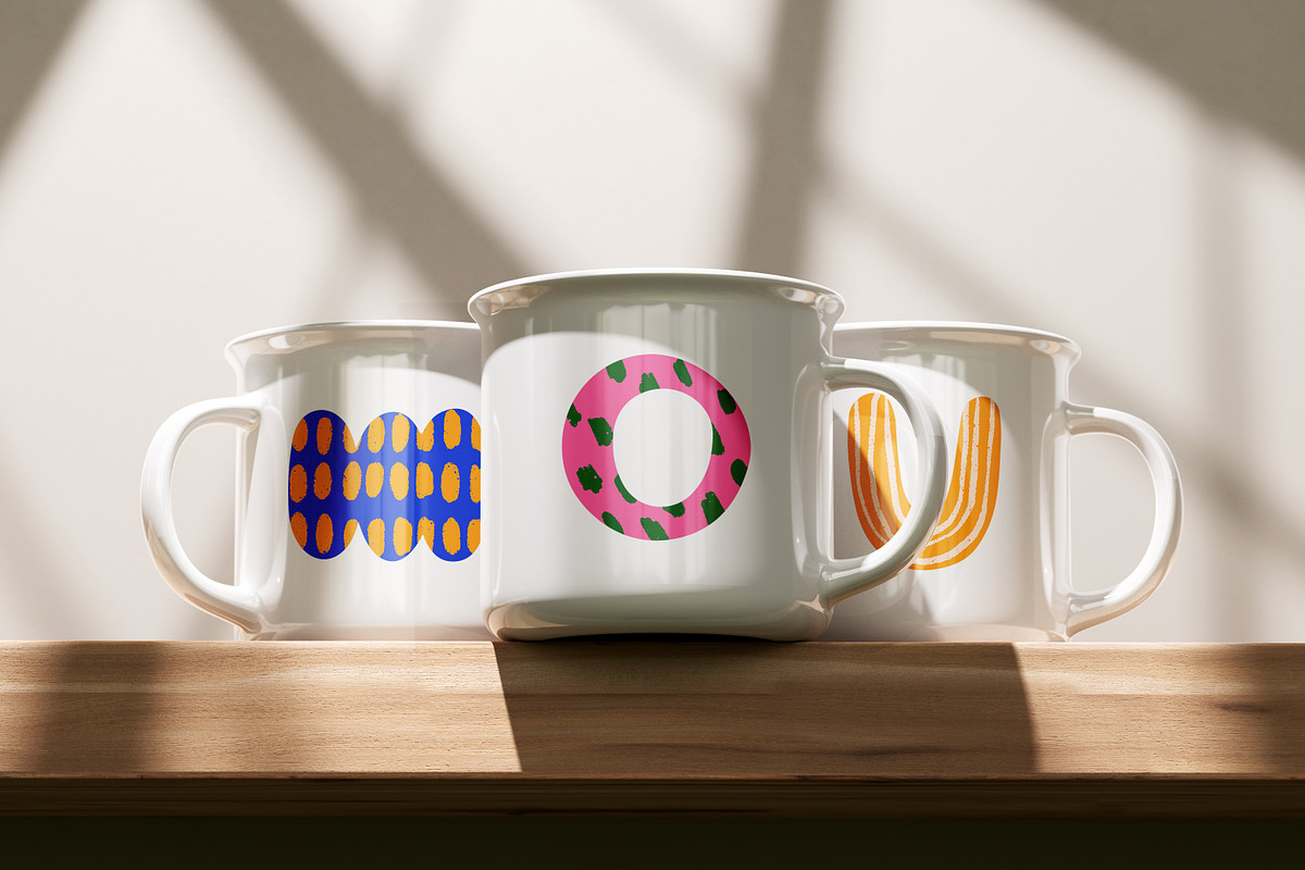 Trendy abstract doodle shapes set, an Object Illustration by Good Studio (Photo 5 of 6)