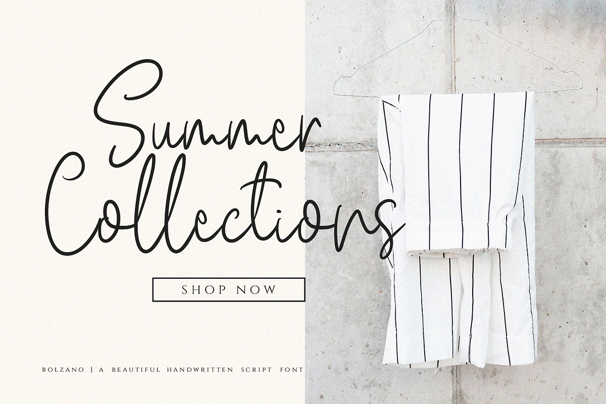 Bolzano - A Beautiful Script Font preview 7