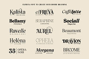 Elfreya - Elegant Branding Font, a Serif Font by Asenbayu (Thumbnail 8 of 15)