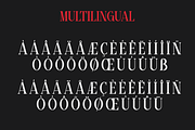 Romelly - A Modern Serif Font, a Serif Font by Marvadesign (Thumbnail 7 of 7)