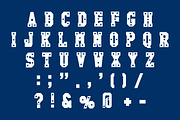 Varsity Star Font, a Blackletter Font by Fourteen Letter (Thumbnail 6 of 8)