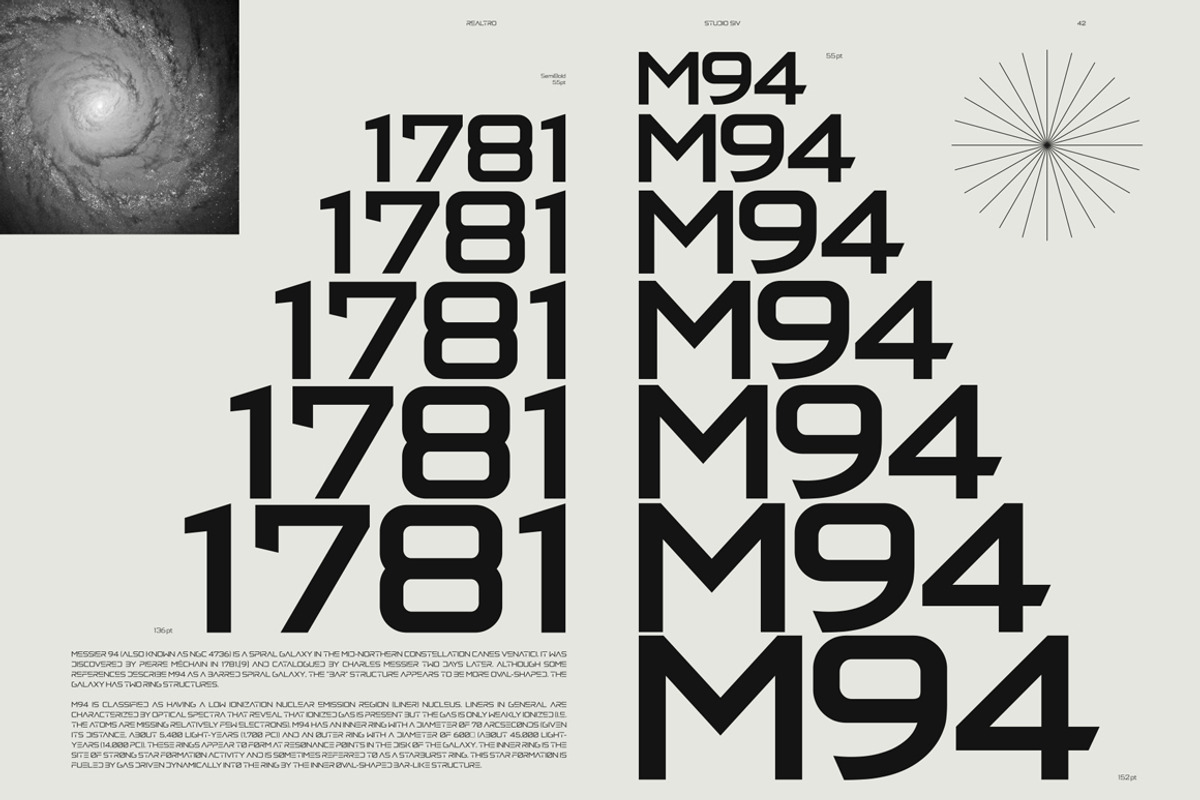 Realtro - Modern Font Family 8Styles, a Sans Serif Font by Studio Siv (Photo 9 of 12)