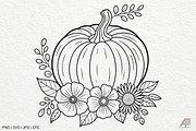Pumpkin Fall Autumn SVG PNG Bundle, a Photo by Actual Pixel (Thumbnail 11 of 19)