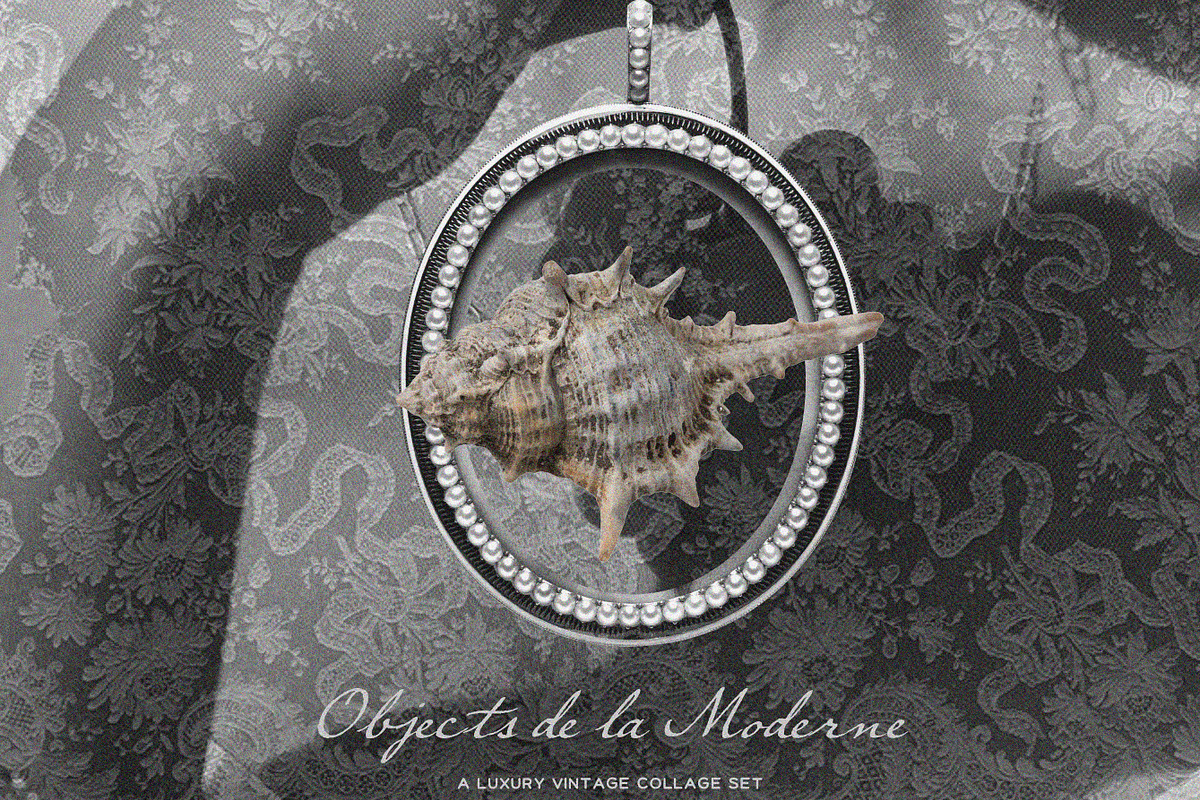 Silverware Mixed Media Collage Pack, an Object Graphic by Laras Wonderland (Photo 12 of 13)