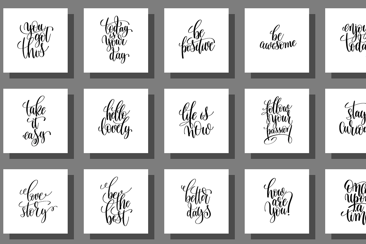 100 POSITIVE QUOTES, an Invitation Template by karakotsya (Photo 6 of 12)