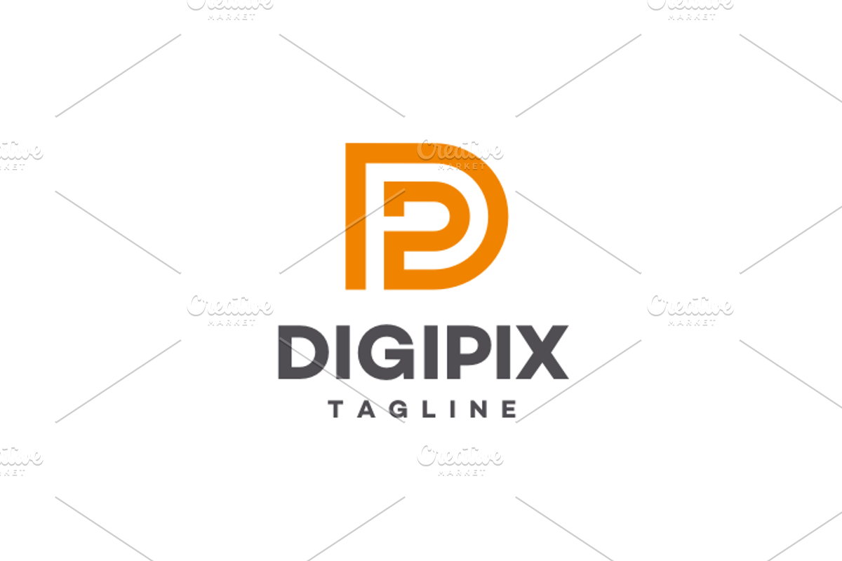 DigiPix - Letter D P DP PD Logo, a Branding & Logo Template by yopie (Photo 1 of 4)