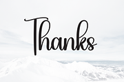Snowsky | Script Font, a Handwritten Font by Scratchones (Thumbnail 9 of 9)