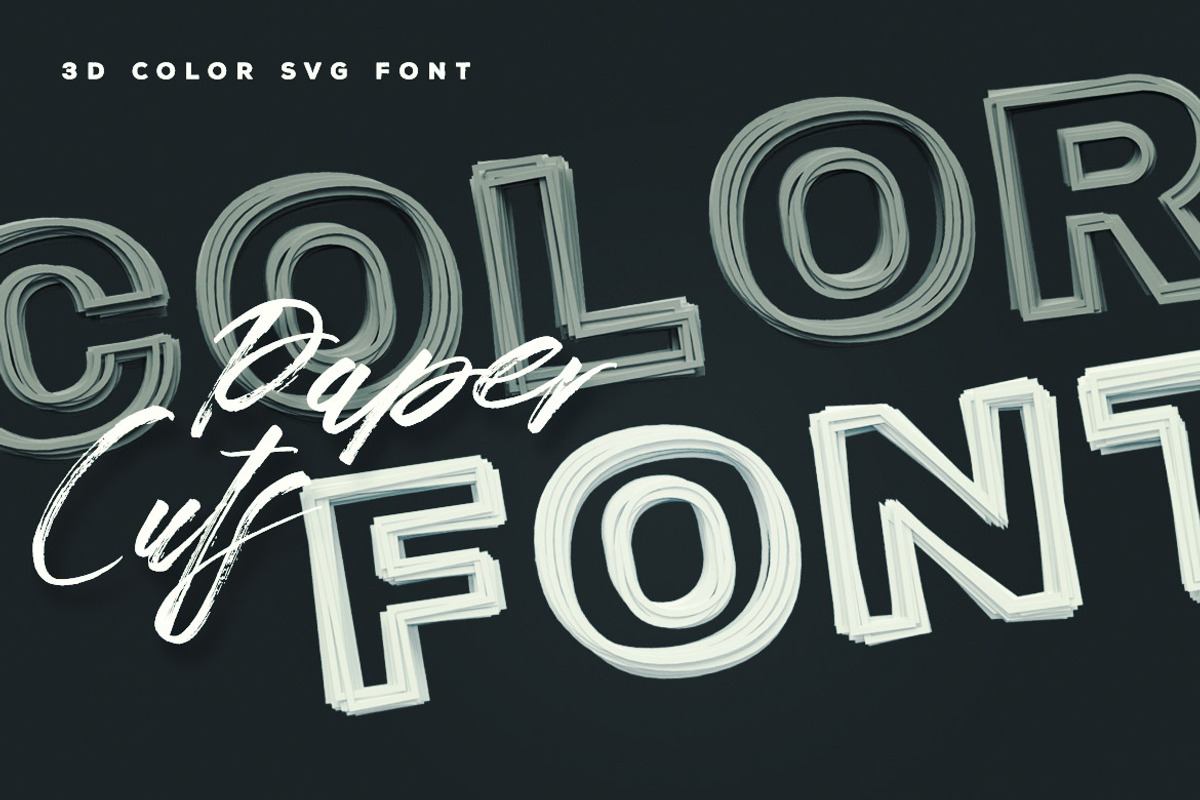 Huge Color SVG Font Bundle – 100 Set, a Font by Deeezy (Photo 64 of 102)
