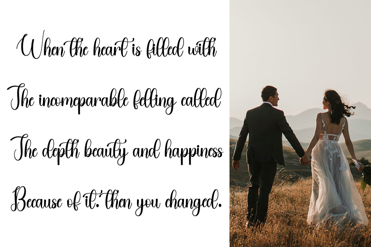 Glowing Heart, a Handwritten Font by InermediaSTUDIO (Photo 5 of 7)