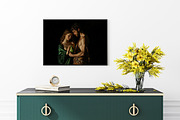 Adam & Eve with Forbidden Fruit Art, a Person Photo by PrintablesByFranklyn (Thumbnail 8 of 8)