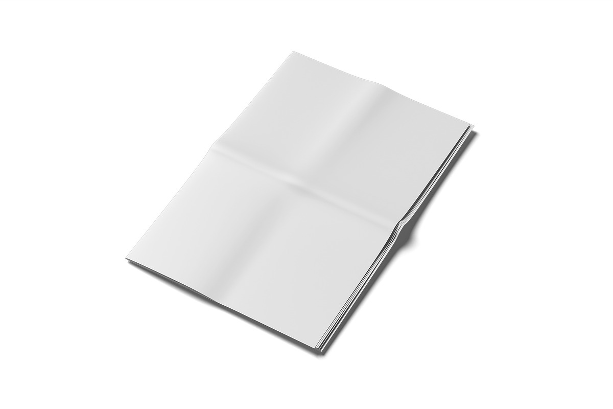 Newspaper Mockup, a Mockup by mockupbuys (Photo 5 of 8)