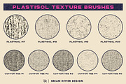 Plastisol Texture Brushes, a Brush Add-On by Brian Ritter Design (Thumbnail 6 of 6)