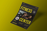 Fitness Center Flyer Template, a Flyer Template by Neermana (Thumbnail 2 of 4)