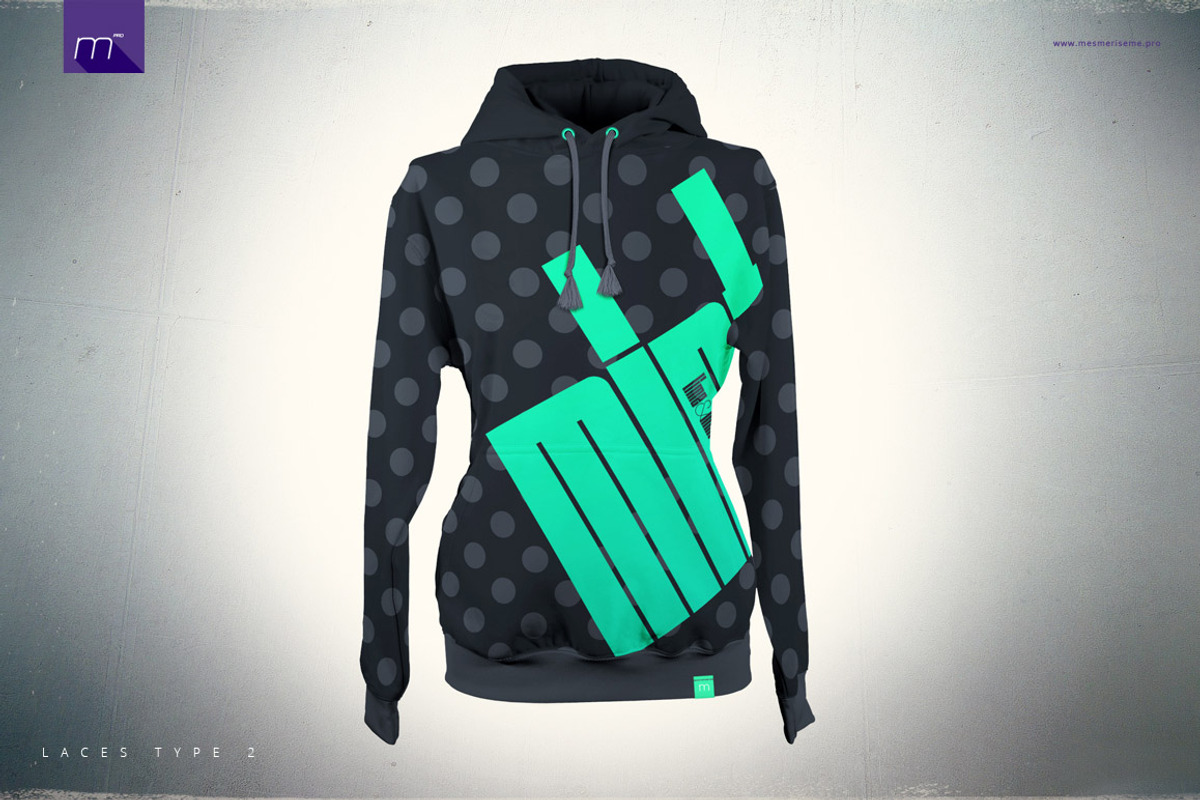 Women Hoodie Mock-up, a Hoody Mockup by Mocca Mockups Store (Photo 3 of 9)