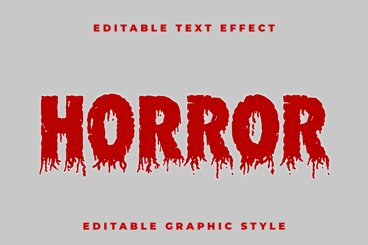 Blood Text Effect, a Templates & Theme by studiogstock (Photo 2 of 3)