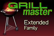 Grillmaster Extended Family, a Font by FontMesa (Thumbnail 1 of 5)