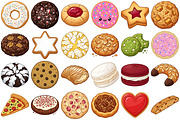Cookies Clipart, a Food Illustration by Forhadx5 (Thumbnail 5 of 9)