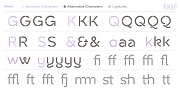 Akwa Stencil, a Sans Serif Font by HeadFirst (Thumbnail 11 of 36)