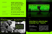 Techno – 8 Font Bundle, a Sans Serif Font by Brand Earth (Thumbnail 3 of 9)