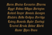 Rettvik - Blackletter Typeface, a Blackletter Font by Arendxstudio (Thumbnail 4 of 9)