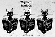 Mystical Black Cat, an Object Graphic by Anastasia (Thumbnail 3 of 15)