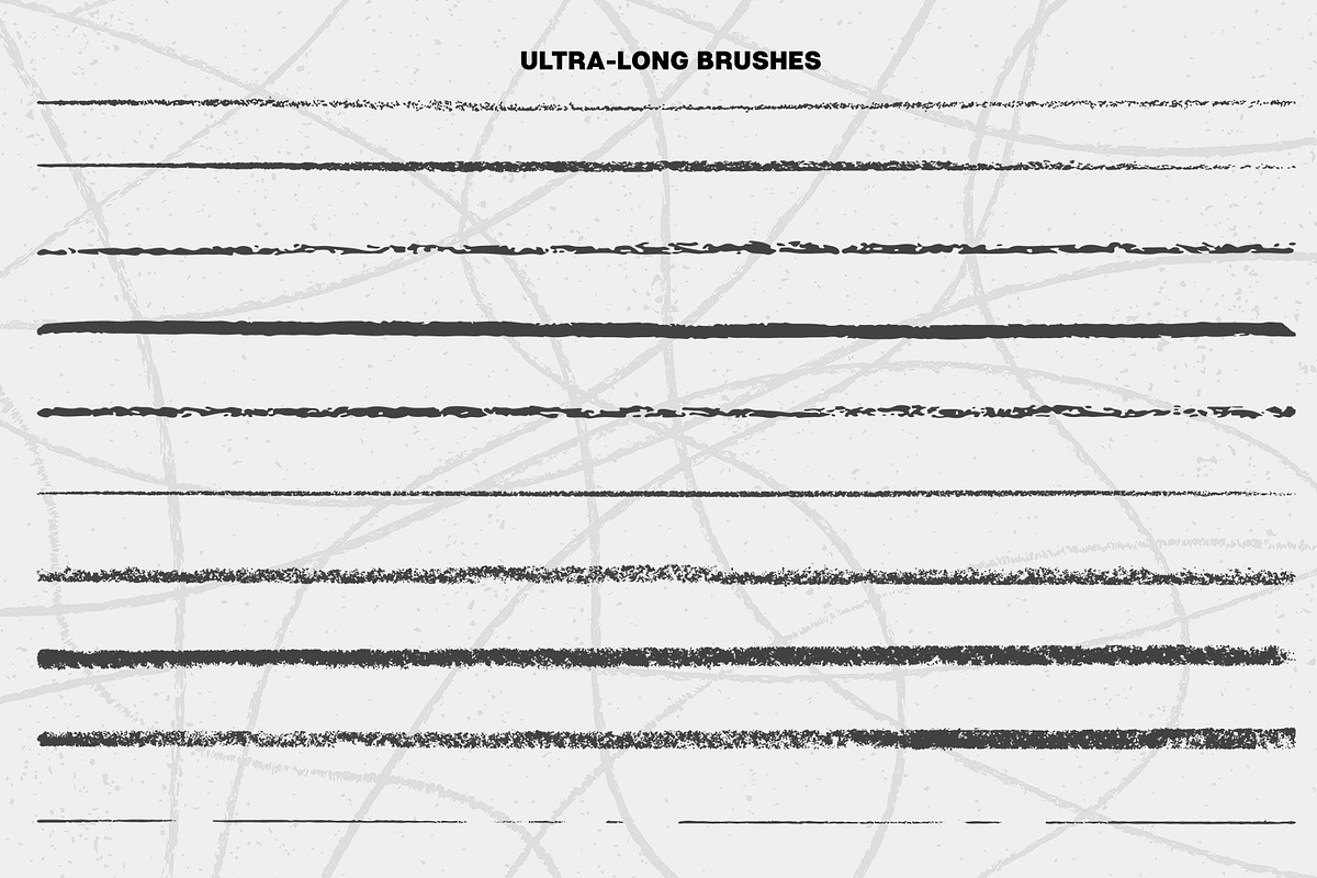 60 Pencil Brushes for Illustrator, a Brush Add-On by Brigantine Designs (Photo 5 of 6)